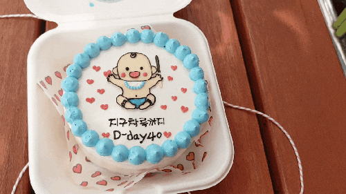  의정부레터링케이크 알록달롱 : 도시락케이크 너무 이뻐요!