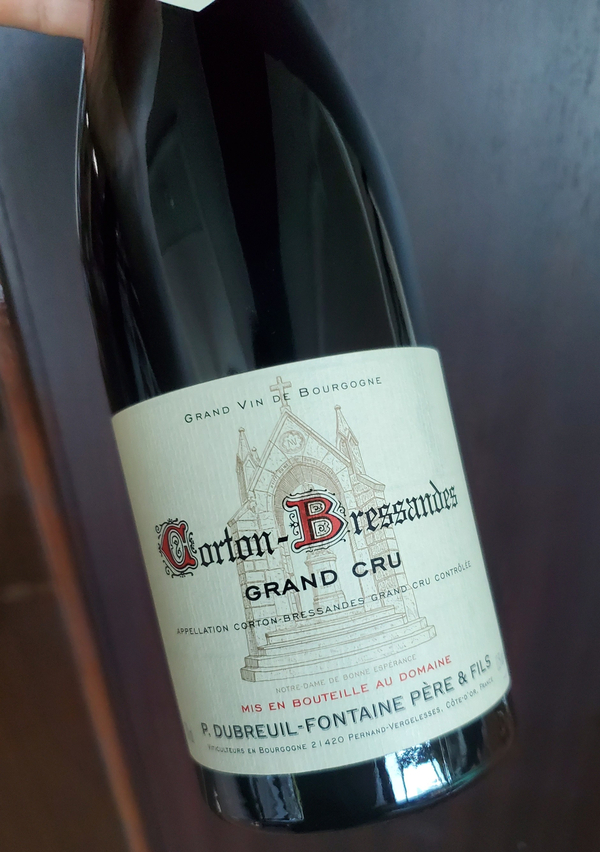  Domaine Dubreuil Fontaine Corton Bressandes Grand Cru 2010, 도멘 뒤브뢰일 퐁텐 꼬르똥 브레상드 그랑크뤼