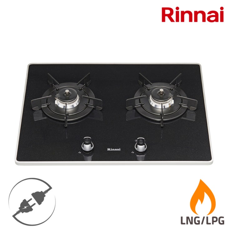 인지도 있는 린나이 빌트인 2구 가스레인지 (RBR-P2501D | P2500), LPG, RBR-P2500(전기코드형) ··· 인지도 있는 린나이 빌트인 2구 가스레인지 (RBR-P2501D | P2500), LPG, RBR-P2500(전기코드형) ···