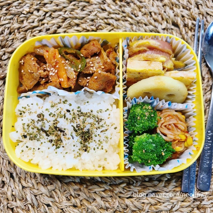 [1년 전 오늘] 주간밥상 작은아이에게 선물한 여름철 엄마표 점심 도시락