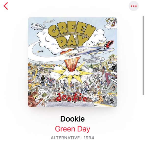  그린 데이 / Dookie 앨범(1994)