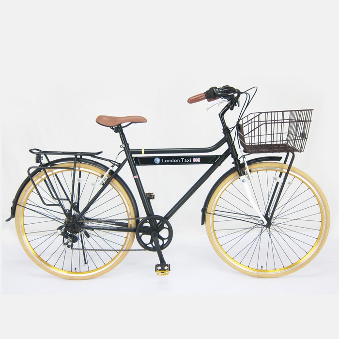 당신만 모르는 클래식 빈티지 영국 반무프 자전거 vanmoof vanmov 초경량 가변 속도 알루미늄 합금 남녀공용, 레트로 블랙 좋아요