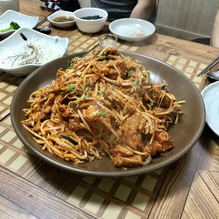 천안역 아구해물찜탕 문화동 성환개미집 아구찜맛집 / 천안식후감