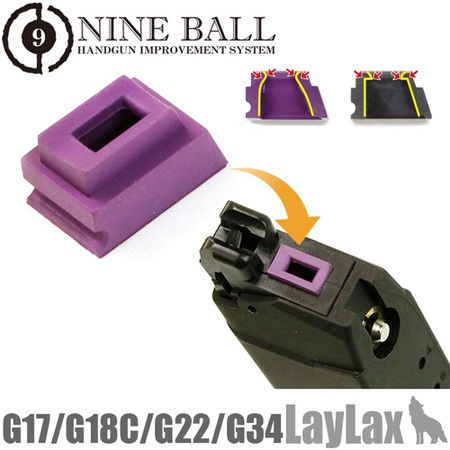 잘나가는 라이 락스 (LayLax) LayLax Nine BALL Tokyo Marui Glock 시리즈 가스 루트 씰 씰 씰 씰 에어로 용 액세서, One Color_One Si 잘나가는 라이 락스 (LayLax) LayLax Nine BALL Tokyo Marui Glock 시리즈 가스 루트 씰 씰 씰 씰 에어로 용 액세서, One Color_One Si