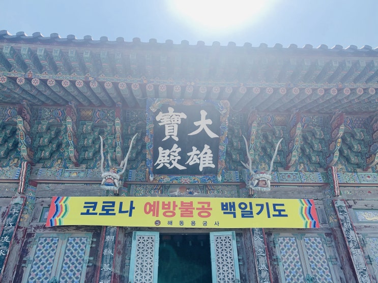  부산 힐링 코스 중 하나, 해동용궁사 :)