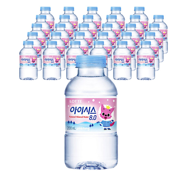 선택고민 해결 아이시스 8.0 생수, 200ml, 40개 ···