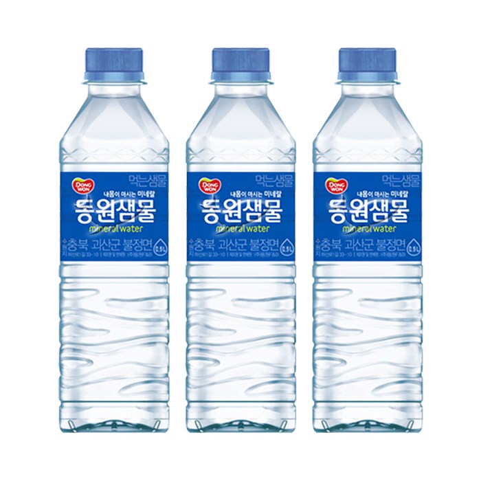 많이 팔린 동원 동원샘물 500ml, 80개 추천해요