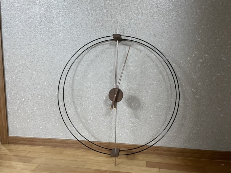  포라이트 노먼 바로셀로나 벽시계 조립