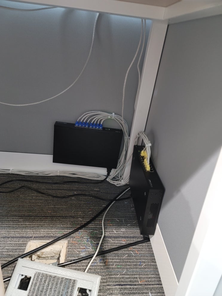  사무실랜공사 네트워크 시공전문 IP network