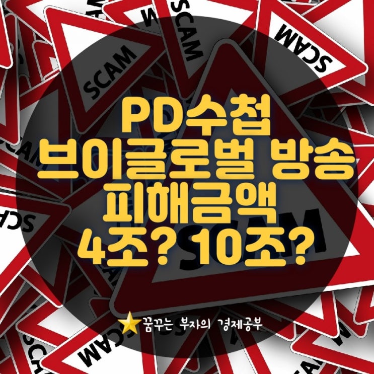  PD 수첩 브이글로벌 4조원? 10조원? / 단군이래 최대 금융사기 조희팔 피해금액 넘어서다!!