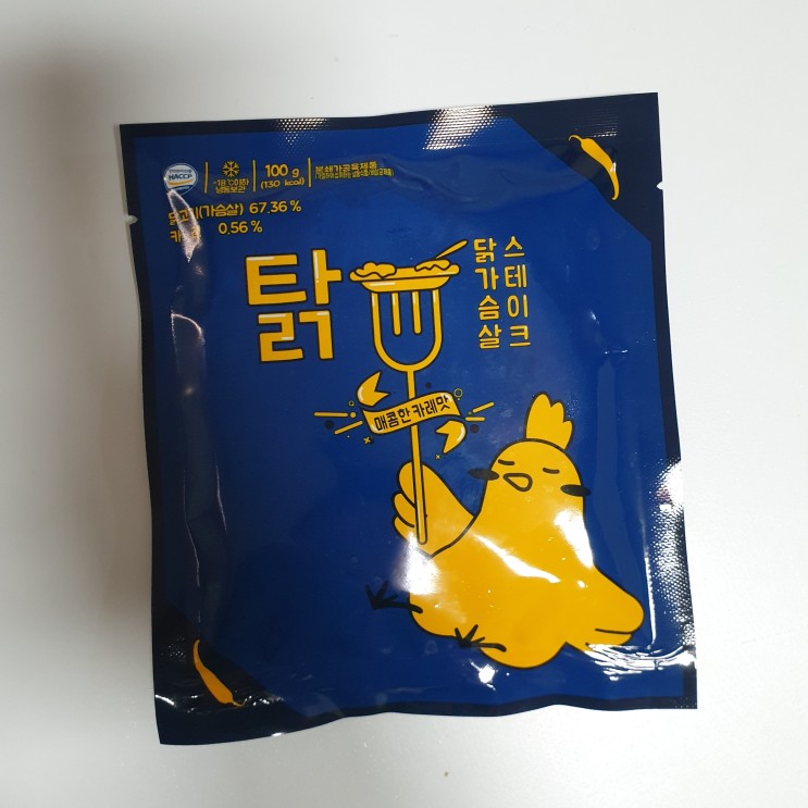 [탉] 닭가슴살 스테이크 / 매콤한카레맛
