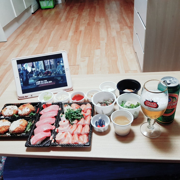  연어회 칼로리 알게뭐야, 맛있으면 장땡이지