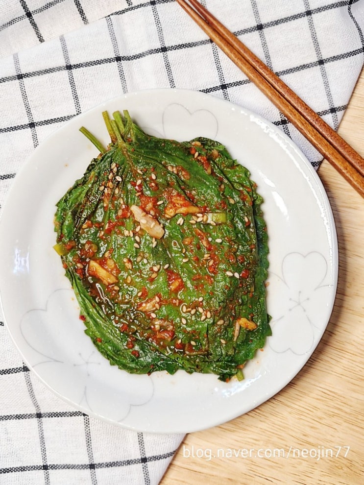 간장 깻잎찜 만드는법 맛있는 깻잎양념장 여름반찬 추천