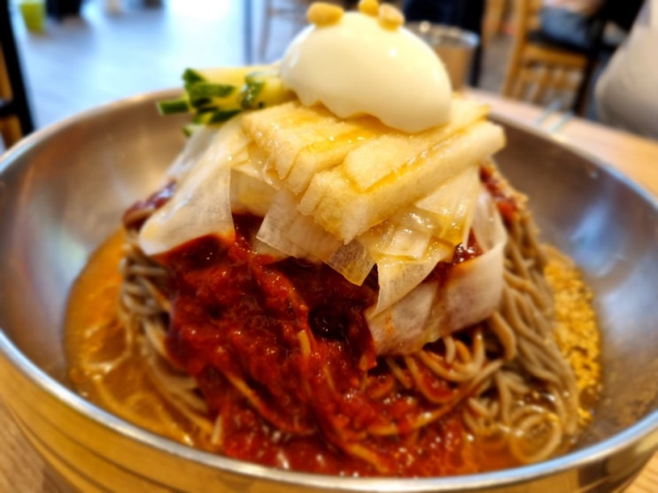 별내맛집. 반가의메밀  참기름향 고소한 비빔막국수 맛집