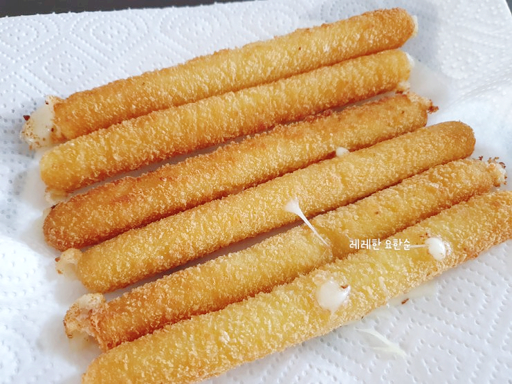  버거킹 치즈스틱 안 부러운 18cm 임실치즈 롱~ 치즈스틱