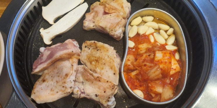  울산에 숯불 닭갈비가 무한리필인 (사계진미) 내돈내산후기!