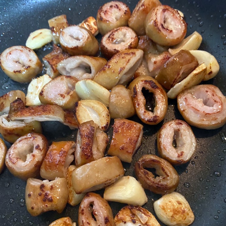  돼지막창 산수골 식품 냉동막창 참나무 초벌이라 존맛탱이네