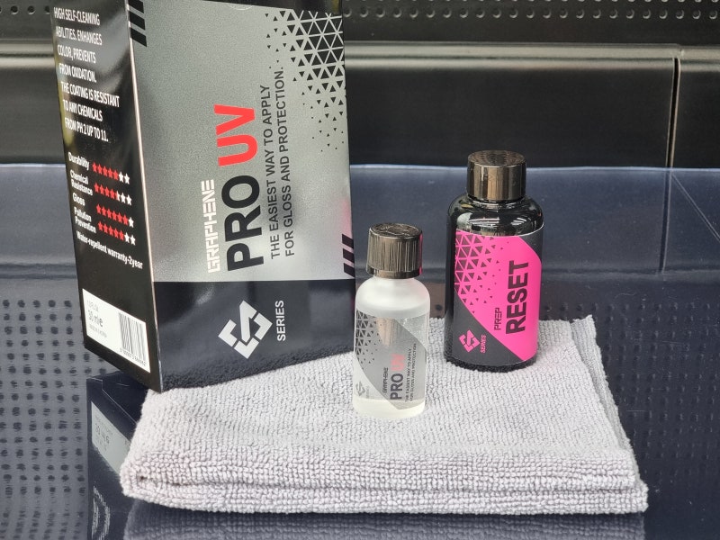 [더스티랩] 프로샵 전용 그래핀 코팅제 'GRAPHENE PRO UV' '그래핀 프로 UV' 두번째!! : 네이버 블로그