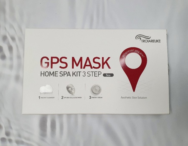 트로이아르케 진정팩 :: GPS 마스크팩으로 3단계 홈케어 가능