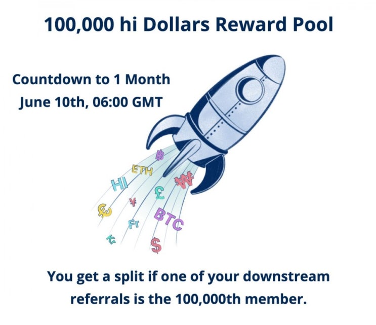  HI Dollars 하이달러 반감기 $25 -> $10