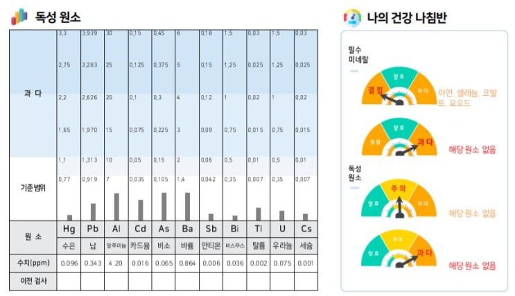  모발미네랄검사 : 바이오 영양 중금속검사로 집에서 간단 건강체크