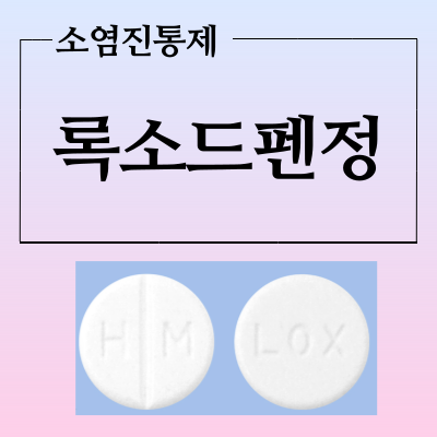  록소드펜정 소염진통제 복용전 부작용과 주의사항 확인하세요