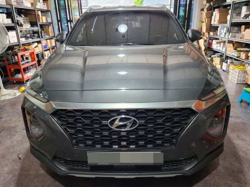 인천 서구 / 아이나비 Z5000 블랙박스 장착 / 현대 싼타페TM