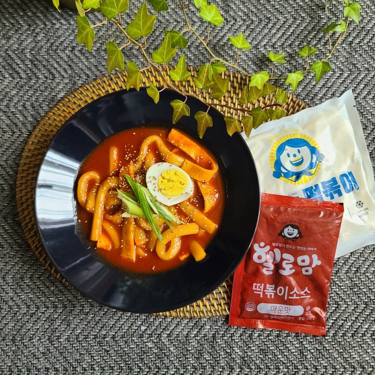  후기갑 헬로맘떡볶이 매운맛,보통매운맛 [ 내돈내산, 조리떡볶이비교 ]
