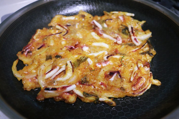  김치전 부침개 바삭하게 만드는방법