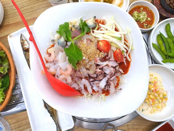  [맛집] 부천 역곡 횟집 종합어시장, 물회맛집