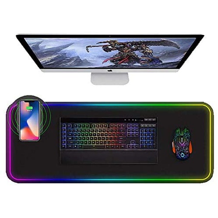 인기 급상승인 41172 Generic 무선 충전기 마우스 Desk Pad - 31.2 x 11.8 10W Office 데스크탑 Qi Fast 무선 Charging, One Siz 인기 급상승인 41172 Generic 무선 충전기 마우스 Desk Pad - 31.2 x 11.8 10W Office 데스크탑 Qi Fast 무선 Charging, One Siz