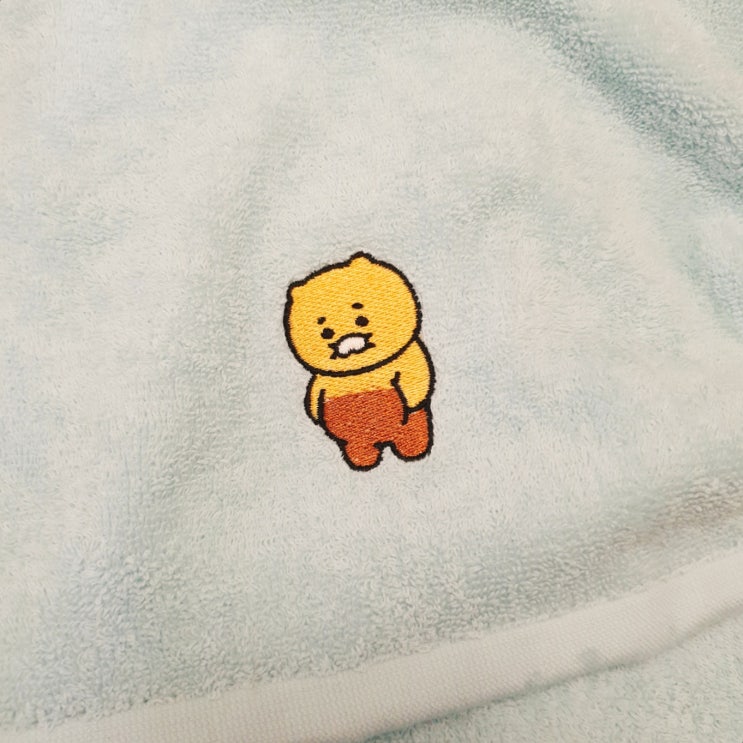  귀여워서 쓸 수 있을까아. 춘식이 수건 세트