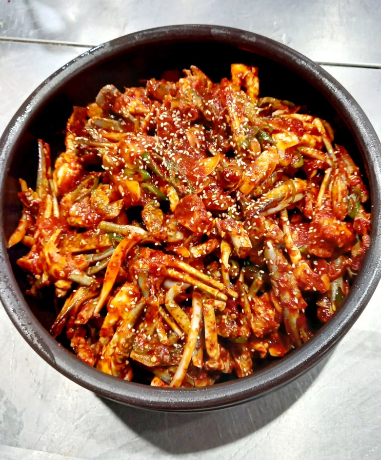 수원요리학원/반찬조리전문가과정 수강중!/6월 7일차 수업/업소용 양념게장