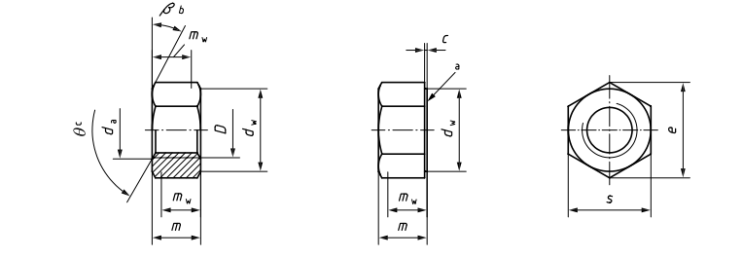  EN ISO 4032 Hexagon regular nut (육각 너트)