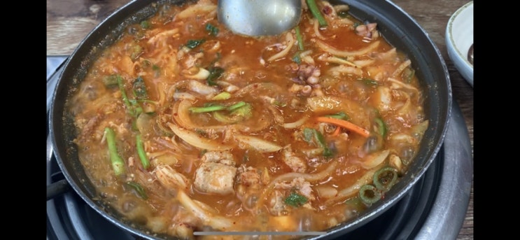  조방낙지볶음 : 부산 서면 롯데백화점 근처 간단한 식사 장소