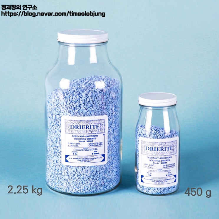  흡습 건조제, Indicating / Drierite Absorbent