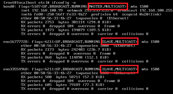  [Linux] CentOS 7 Bonding 개념 및 구성