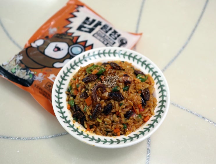  냉동볶음밥 밥탐정 번데기낙지볶음밥 고단백식품 맛도 좋아요