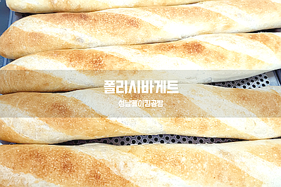  발효종으로 폴리시 바게트를 만들어 보아요