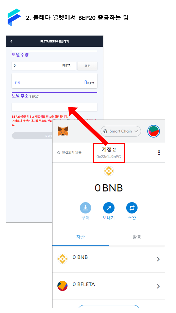 플레타 월렛] 바이낸스 스마트 체인(BSC) 연동 가이드라인 : 네이버 블로그