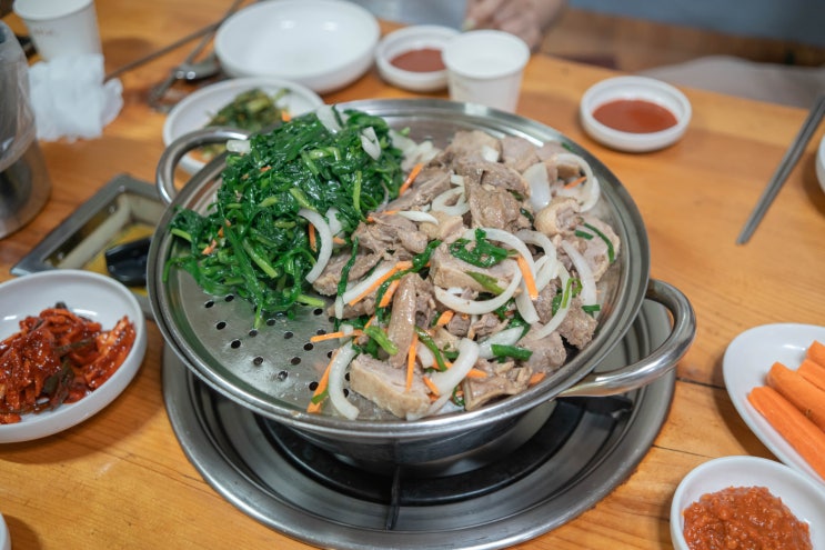  대전 계룡산장 / 사정동맛집 오리수육