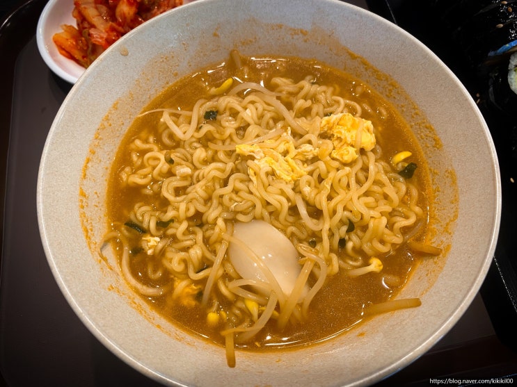 서울 암사동 라면맛집 김밥맛집 - The 라김 라면 김밥