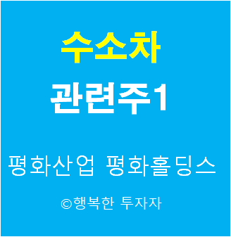  수소차 관련주1 - 수소 관련주 - 수소차 부품주 - 현대 수소차 관련주