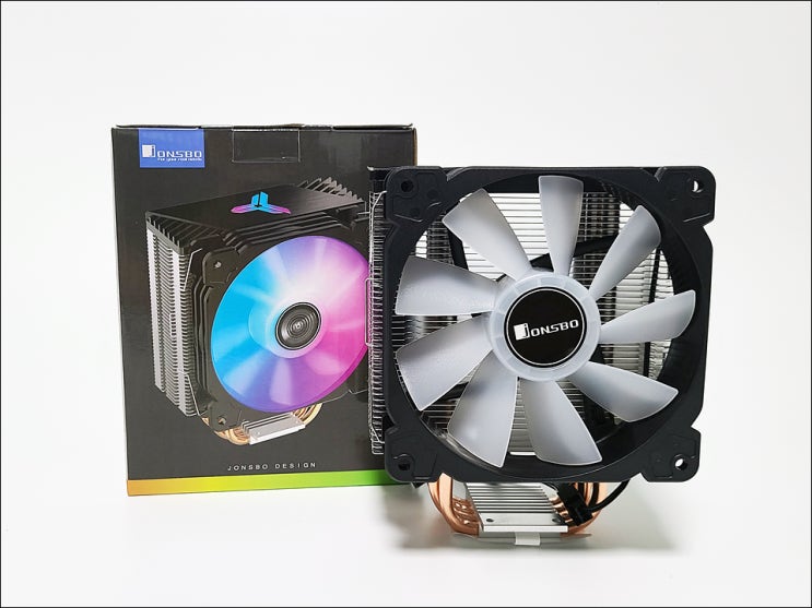  합리적인 가격의 가성비쿨러 JONSBO CR-1000 AUTO RGB 블랙 CPU쿨러