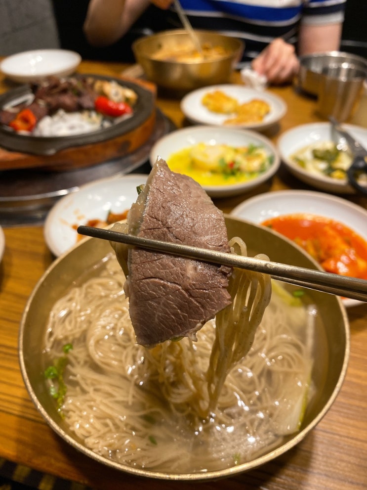[목동 / 오목교 맛집] 한우 + 평양냉면 맛있는 수요미식회 목동 고깃집, 배꼽집