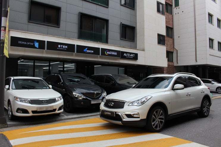  하남 오토아트 - 인피니티 QX50 SUV 아마테라스 HN 썬팅 전체 시 공