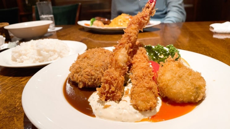  [도쿄맛집]보들보들 오므라이스 먹고싶을 때/옛날감성경양식/그릴 만텐보시