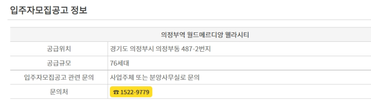  <청약> 의정부역 월드메르디앙 웰라시티