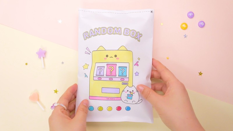 과자 스퀴시 랜덤박스 만들기 / Diy Snack&Jelly Paper Squishy Blind Bag / 무료 도안 : 네이버 블로그