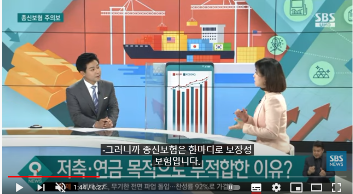 "종신보험, 저축도 연금도 아냐"…가입 주의보 내려진 이유 / SBS 뉴스 "종신보험, 저축도 연금도 아냐"…가입 주의보 내려진 이유 / SBS 뉴스